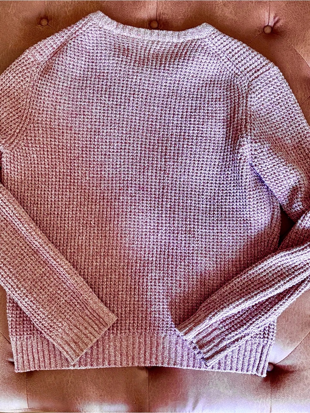 MED - Wellen recycled cotton headlands sweater - Off Pink - Excellent condition! - Picture 5 of 5